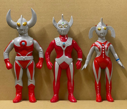 ウルトラマンタロウ ウルトラの父 ウルトラの母 3体セット ハンサム