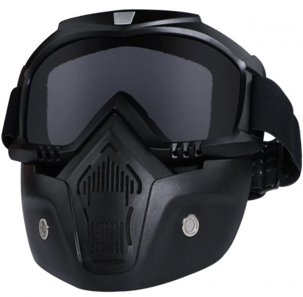 * for motorcycle helmet for goggle mask attaching removed possibility face guard eyes protection motorcycle light weight . manner full-face 803501
