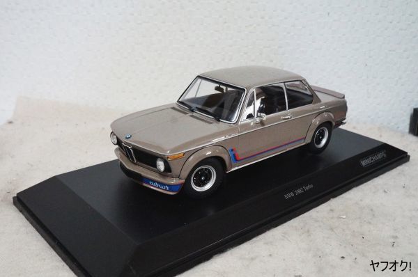 ミニチャンプス BMW 2002 Turbo 1/18 ミニカー ターボ-