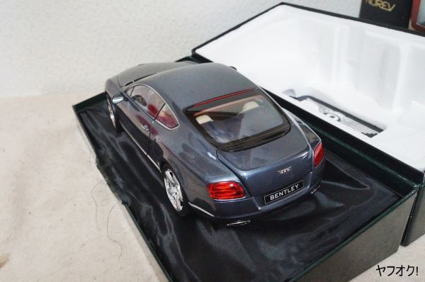 ベントレー コンチネンタル GT 2011 1/18 ミニカー グレイ ベントレー コンチネンタル GT 2011 1/18 ミニカー グレイ