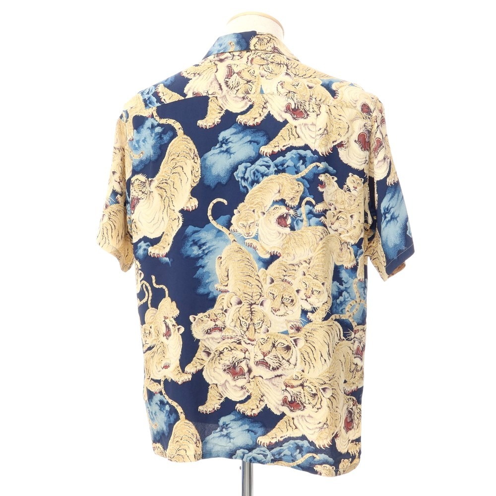 サンサーフ SUN SURF 百虎 THE WARDROBE LTD 半袖アロハシャツ