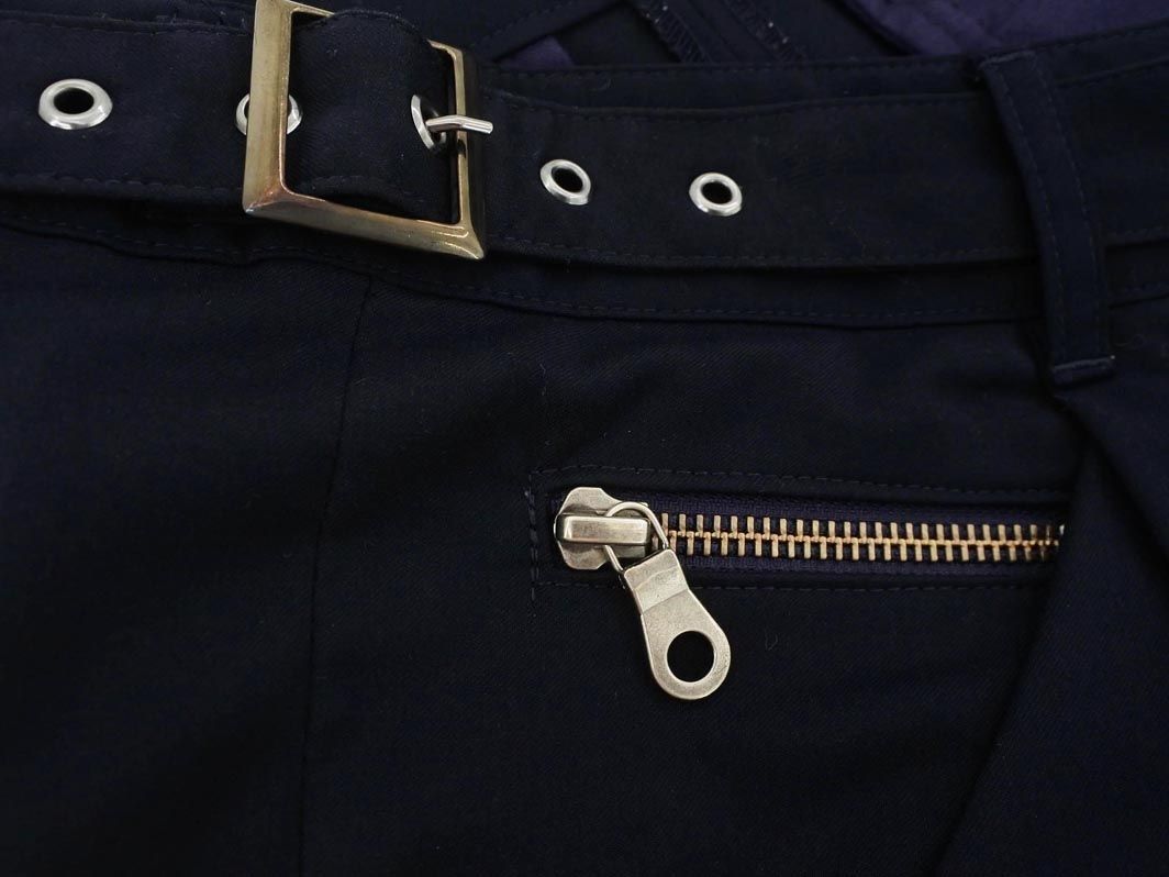  Florent bell tedo shorts size36/ navy blue #* * dec9 lady's 