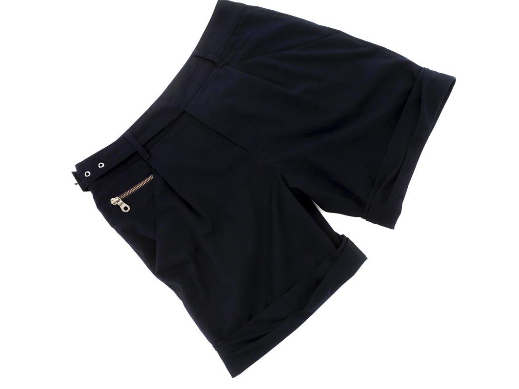  Florent bell tedo shorts size36/ navy blue #* * dec9 lady's 