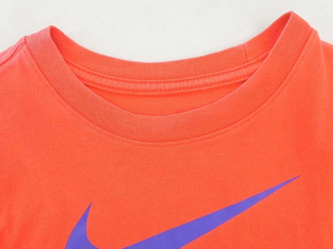  кошка pohs OK NIKE Nike Kids Logo принт футболка sizeM(140cm примерно )/ красный #* * ded1 ребенок одежда 