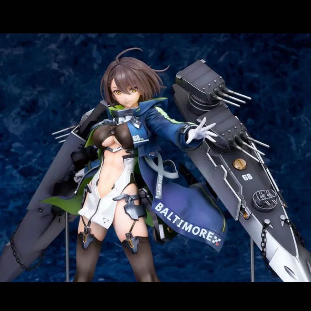 アズールレーン ボルチモア 1/7 完成品フィギュア 艤装付き