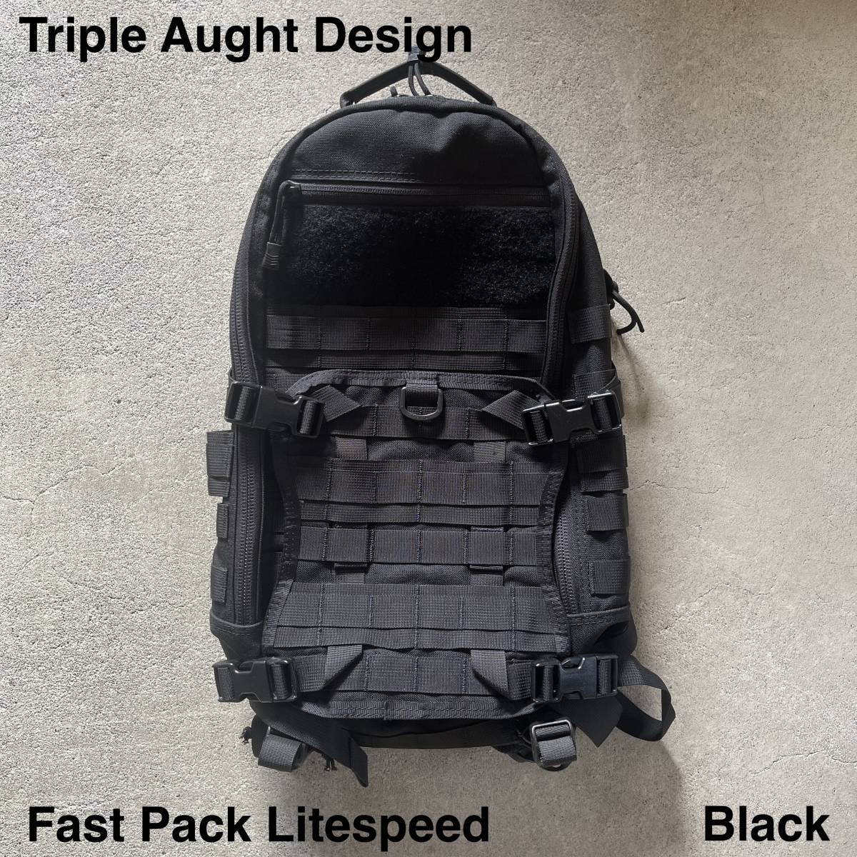 Triple Aught Design Tad Gear Fast Pack Litespeed Black トリプル