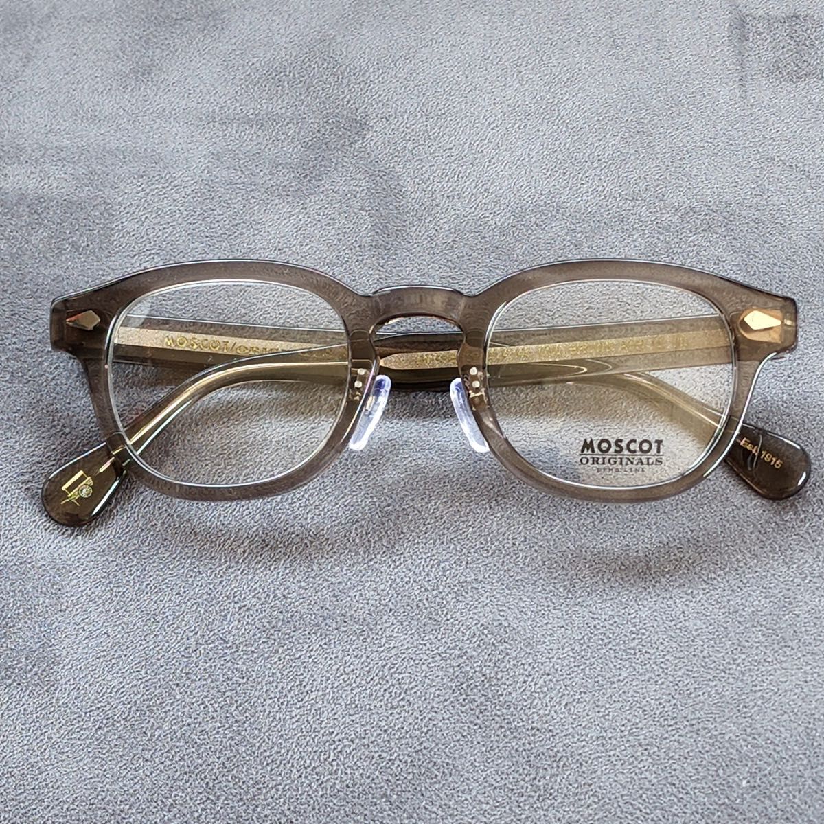 MOSCOT LEMTOSH レムトッシュ 46 日本限定 BROWN ASH 川口春奈 MOSCOT LEMTOSH レムトッシュ 46 日本限定 BROWN ASH 川口春奈