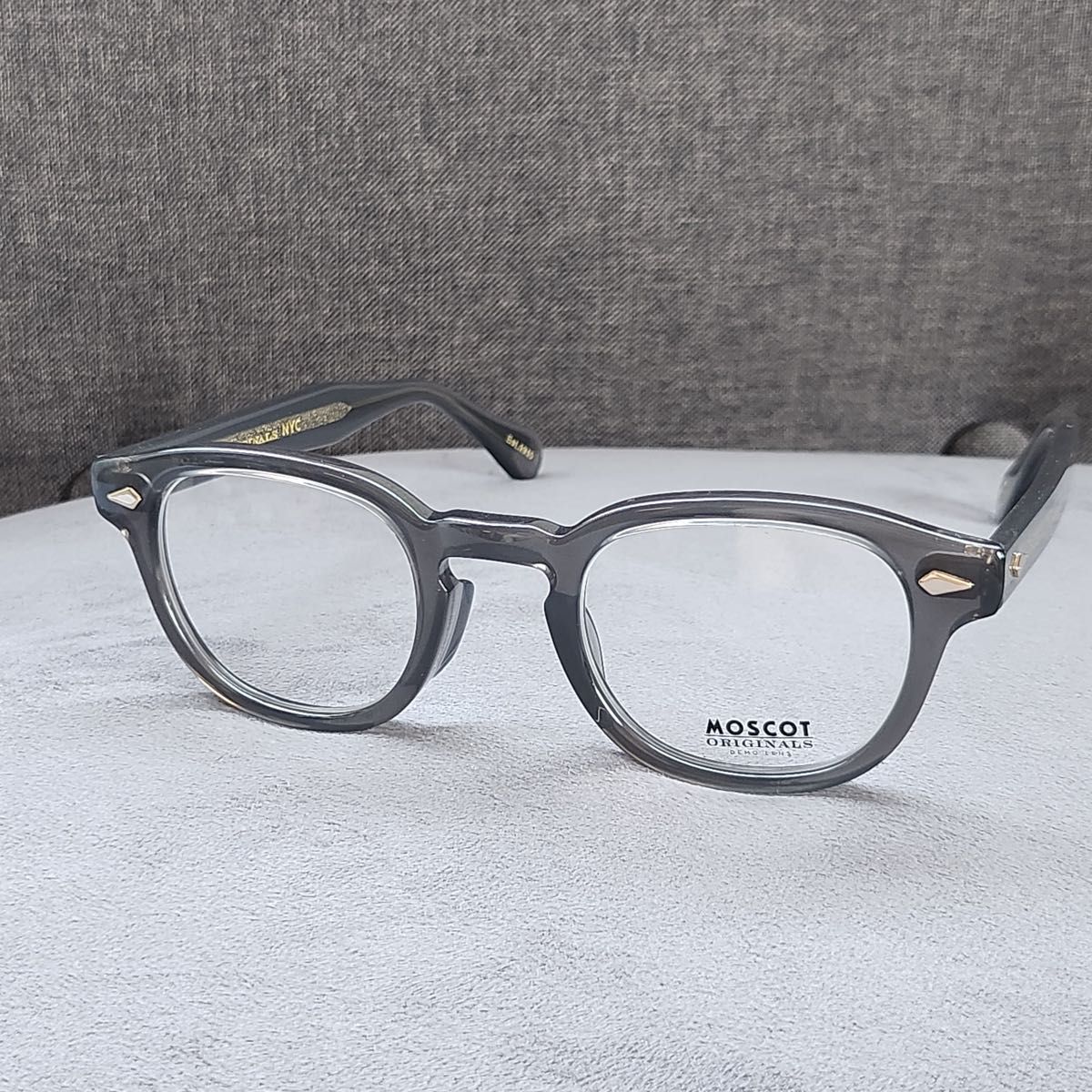 MOSCOT LEMTOSH レムトッシュ 46 日本限定 グレー SMKG|Yahoo MOSCOT LEMTOSH レムトッシュ 46 日本限定 グレー SMKG|Yahoo