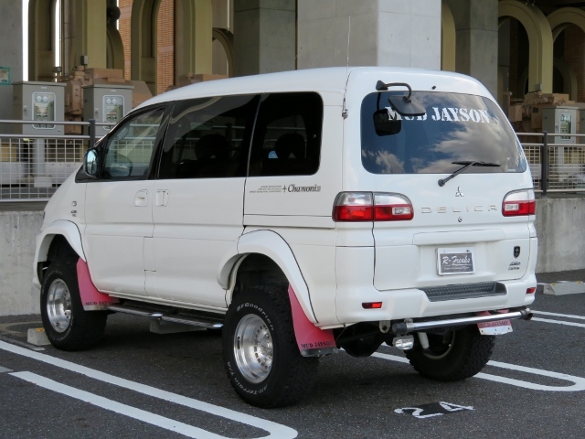  outright sales! Delica Space Gear chamonix high roof 4WD lift UP 1 owner F free is block non-genuin navigation digital broadcasting ETC