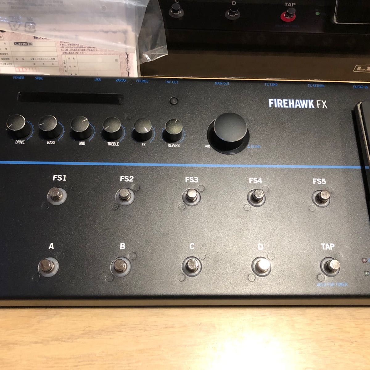 Line 6 Firehawk FX マルチエフェクター アンプシミュレーター-