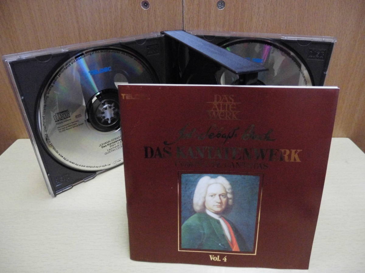 * 【2CD】J.S.BACH:DAS KANTATENWERK VOL.4 / LEONHARDT-CONSORT / GUSTAV LEONHARDT（輸入盤）2292-42500-2_画像3