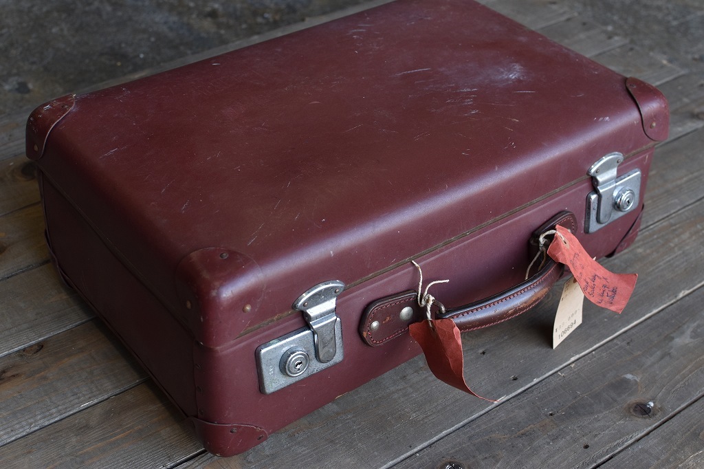 106694 UK ヴィンテージ 英国 グローブ トロッター 「GLOBE TROTTER」 トランクケース ビンテージ アンティーク スーツケース 革鞄