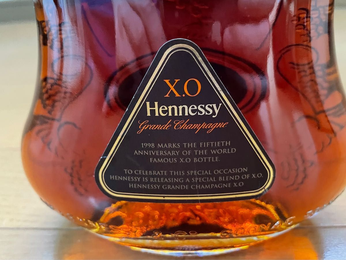 【未開封】 hennessy ヘネシー xo コニャック 50周年記念ボトル