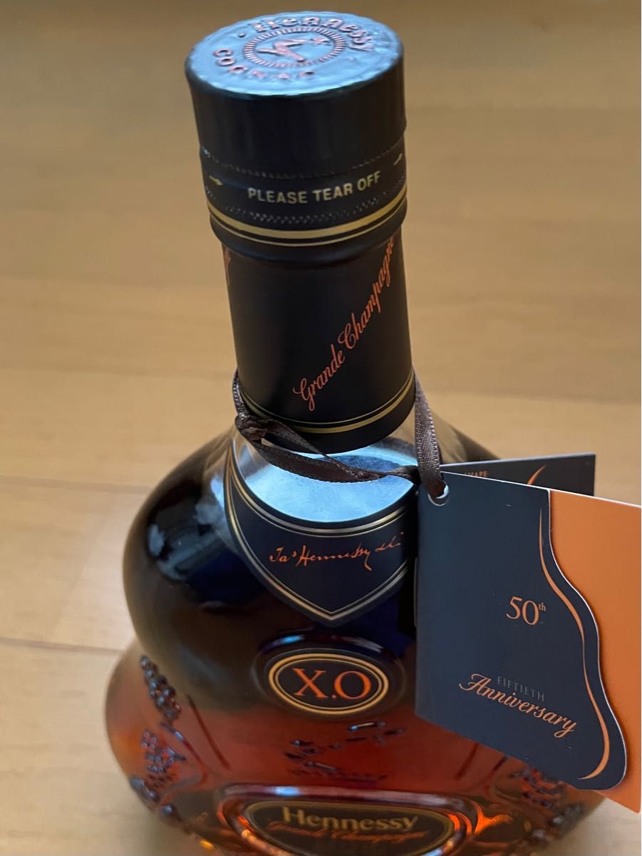 【未開封】 hennessy ヘネシー xo コニャック 50周年記念ボトル
