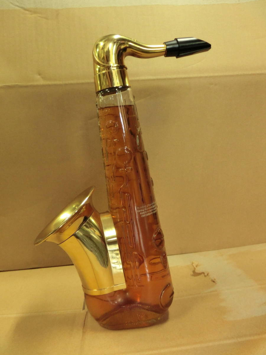 未開栓 サントリーウイスキー サックス   楽器ボトル 古酒 アルコール分４３％７００ｍｌ SUNTORY WHIYSKYの画像5