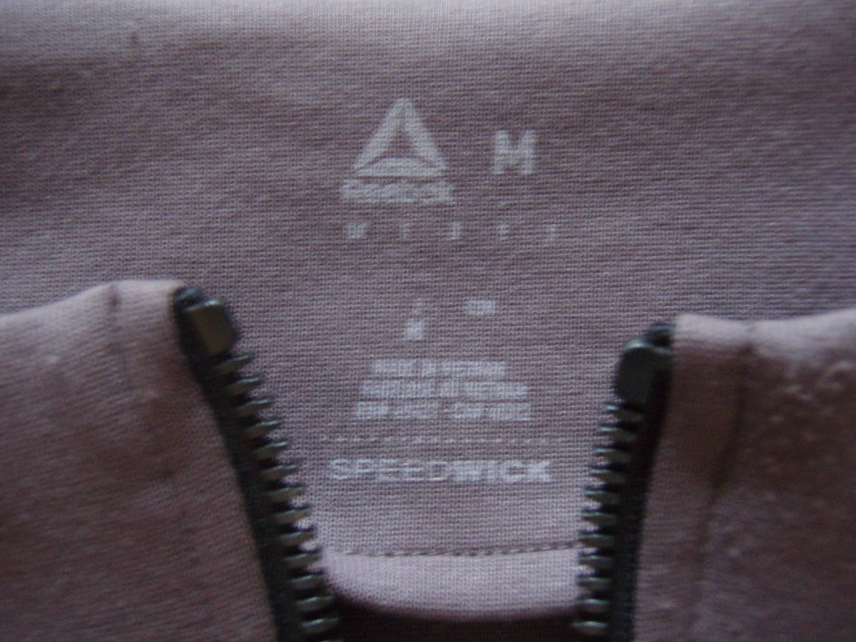 ...Reebok　SPEEDWICK ... фиолетовый   серый 　... подъём  пиджак  джемпер ... цвет 　M　... толщина 