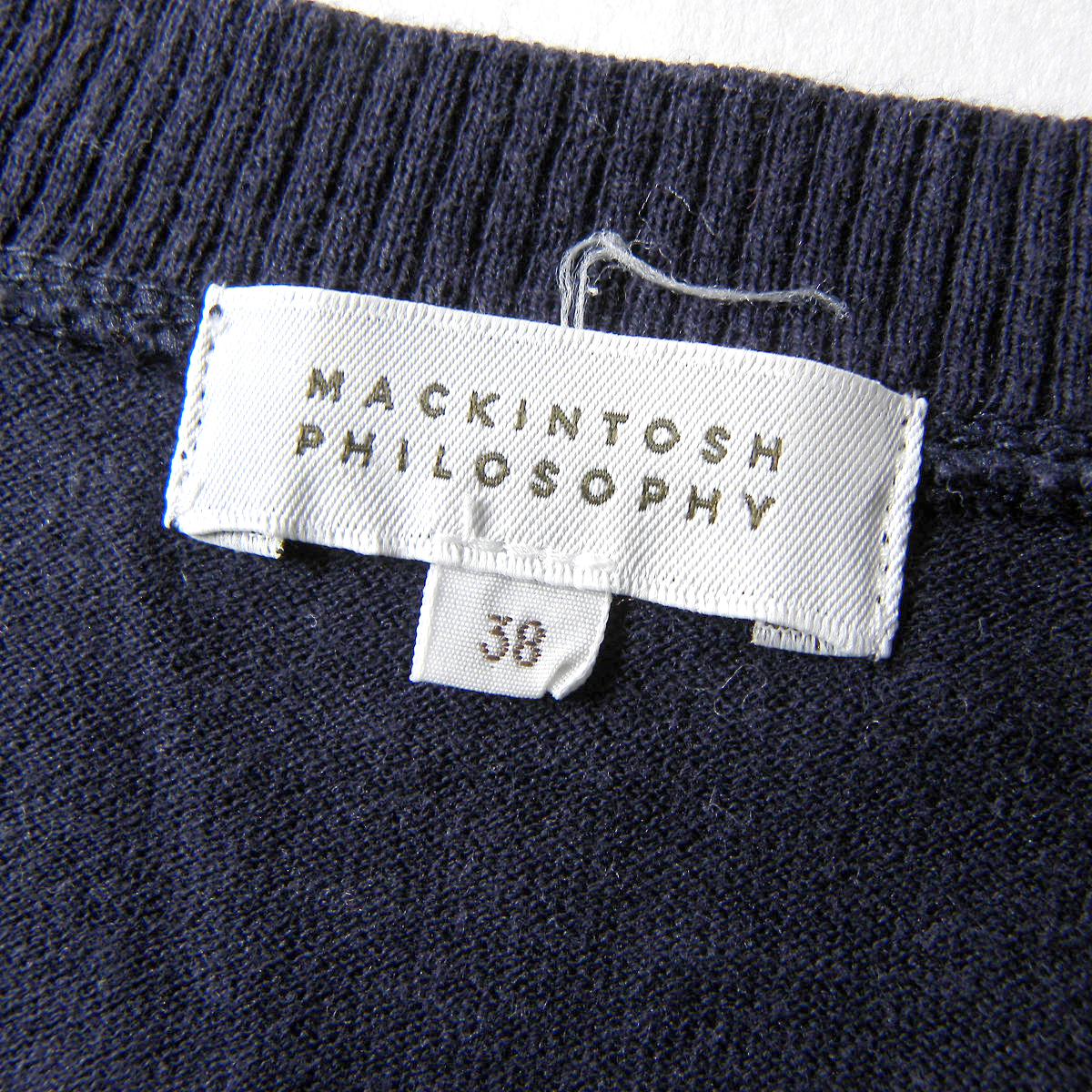  Macintosh firosofi-MACKINTOSH PHILOSOPHY окантовка вырез лодочкой хлопок лучший безрукавка tops три . association l0517-7