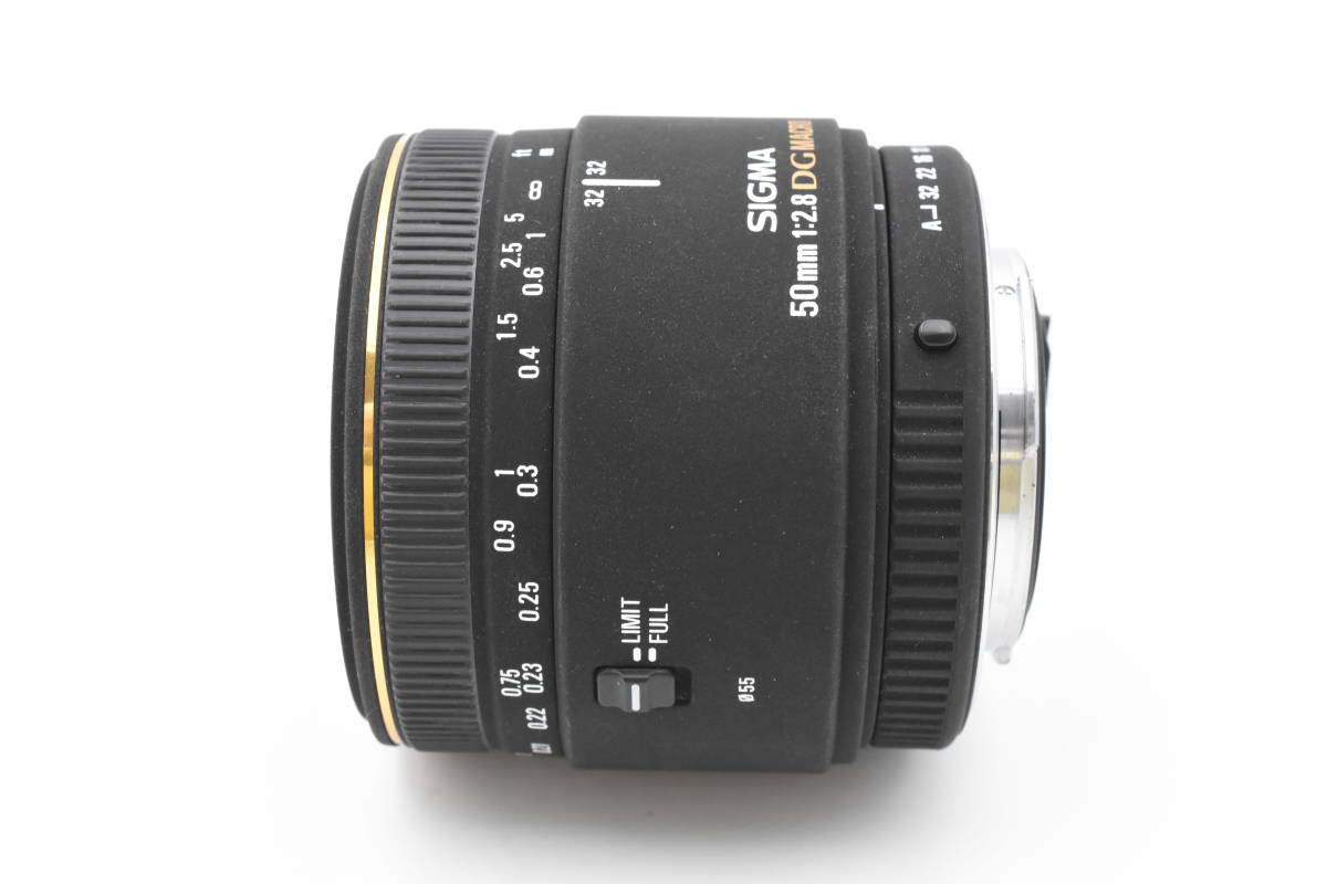 シグマ SIGMA 50mm F2.8 DG MACRO EX PENTAX ペンタックス Kマウント レンズ (t3118)_画像2