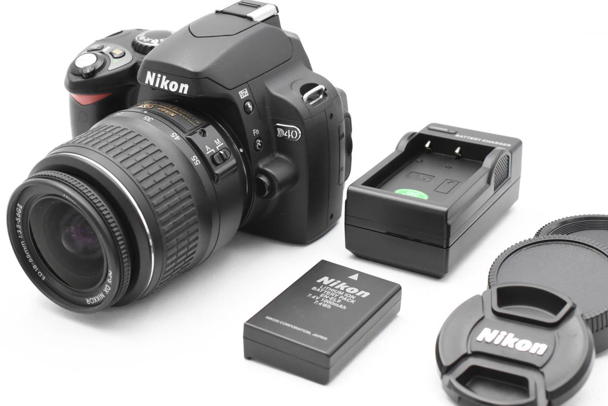 Yahoo!オークション - ニコン Nikon D40 デジタル一眼レフカメラ ボディ...