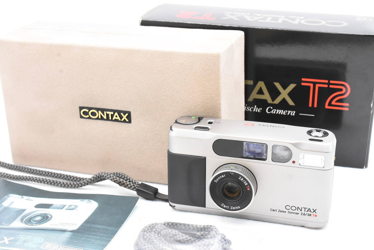 数々のアワードを受賞】 CONTAX コンタックス T2 チタンシルバー