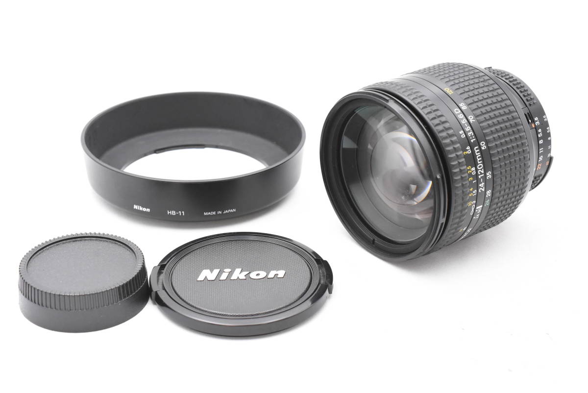 Nikon ニコン AF NIKKOR 24-120mm F/3.5-5.6 D オートフォーカス レンズ (t3296)_画像1