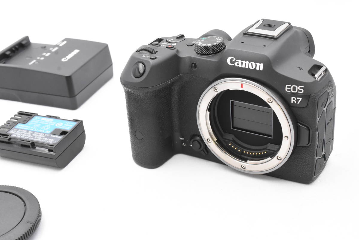 新製品情報も満載 Canon キヤノン EOS R7 ブラックボディ ミラーレス