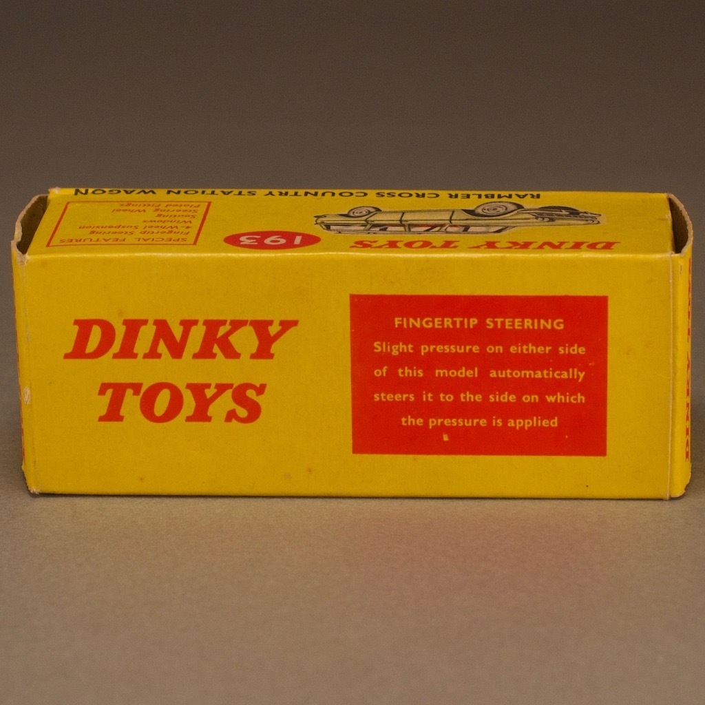  England Dinky toys (DINKY TOYS) 193 RAMBLER CROSS COUNTRY STATION WAGON