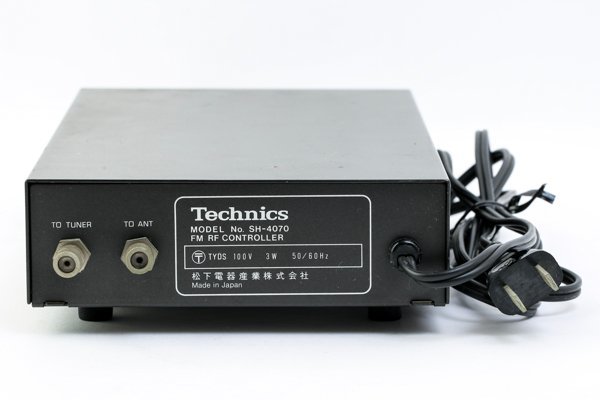 【通電確認済】Technics テクニクス SH-4070 FM RFコントローラ #33077の画像3