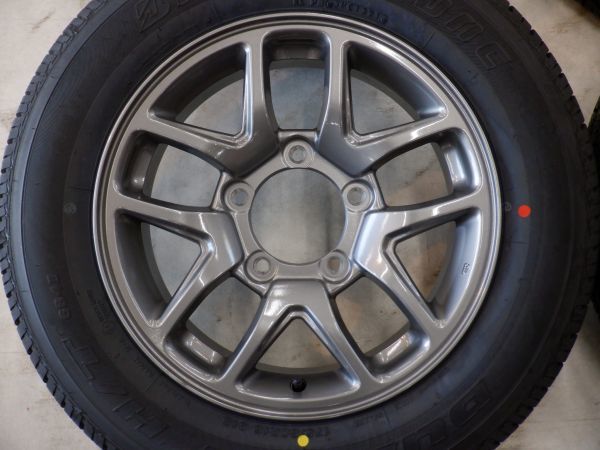 A 送料無料 新車外し 美品 ジムニー JB64 純正 16 5H139.7 5.5J+22