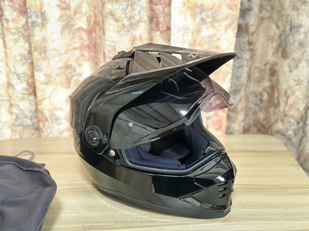YAMAHA ZENITH ヘルメット　YX-6　Mサイズ　ブラック 美品　一度試着したのみ　とても綺麗です　ヤマハ　ゼニス_画像6