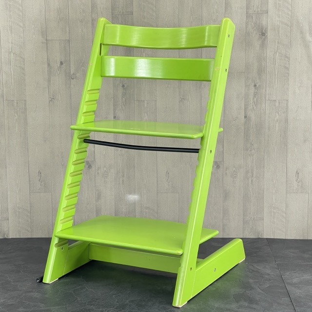 ベビーチェア 【中古】STOKKE ストッケ Tripp Trapp グリーン系 北欧