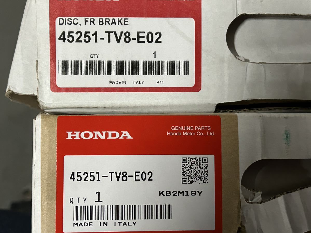  Honda оригинальный FK8 Civic typeR тормоза "Брэмбо" передний не использовался товар! HONDA Honda MUGEN Mugen brembo Brembo пятно NO769
