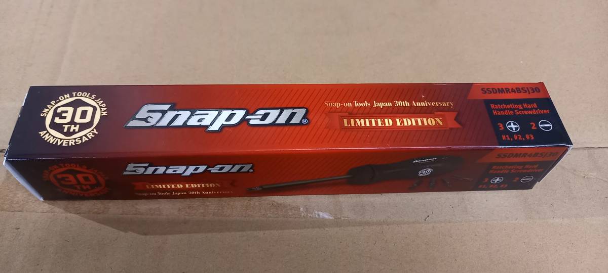 ★新品 Snap-on スナップオン ジャパン 30周年記念 限定 ラチェット スクリュー ドライバー ビット セット★