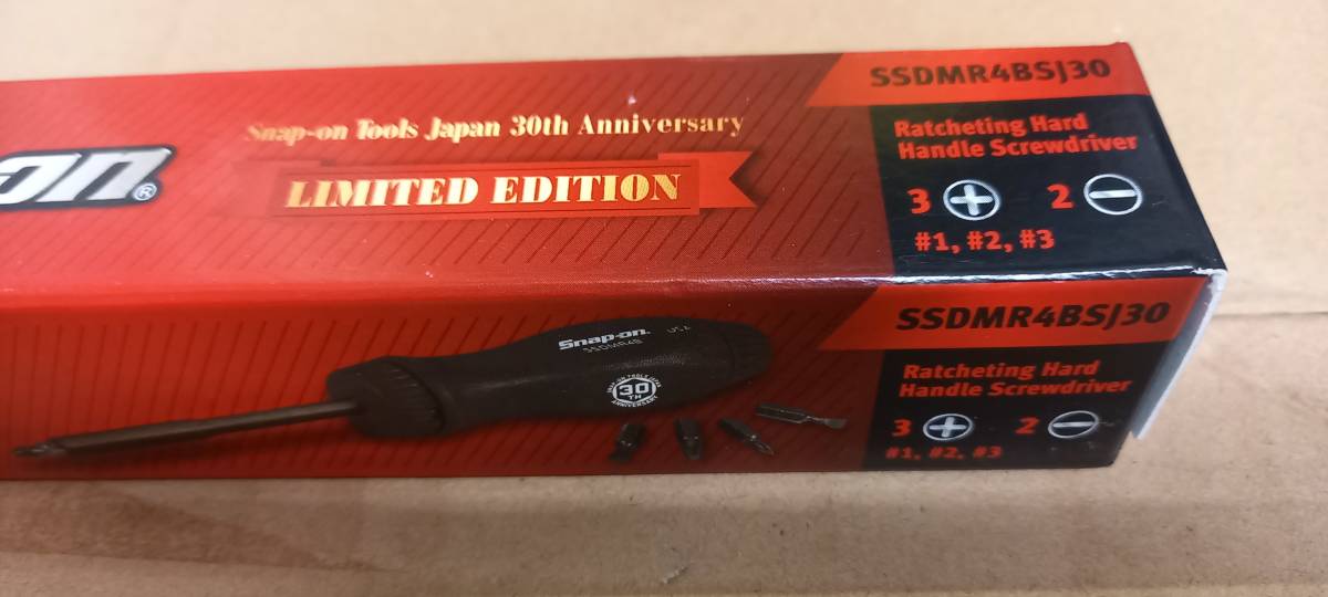 ★新品 Snap-on スナップオン ジャパン 30周年記念 限定 ラチェット スクリュー ドライバー ビット セット★_画像2