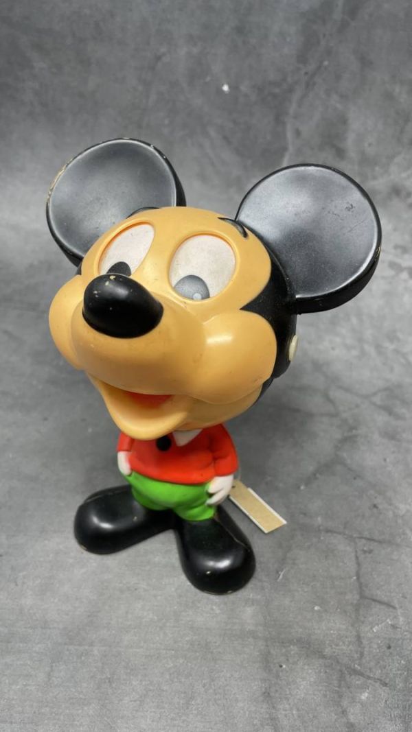 【送料無料】 1970年代 ディズニー Disney ミッキーマウス MICKEY MOUSE トーキング人形 Matel ヴィンテージ E0060
