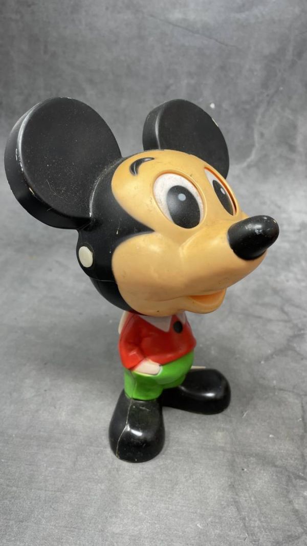 【送料無料】 1970年代 ディズニー Disney ミッキーマウス MICKEY MOUSE トーキング人形 Matel ヴィンテージ E0042_画像2