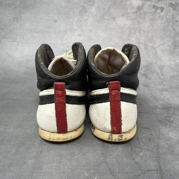 【送料無料】1980年代 ナイキ NIKE ベビージョーダン ファースト BABY JORDAN 1st キッズ スニーカー オリジナル 赤/白 ヴィンテージ S0034_画像3