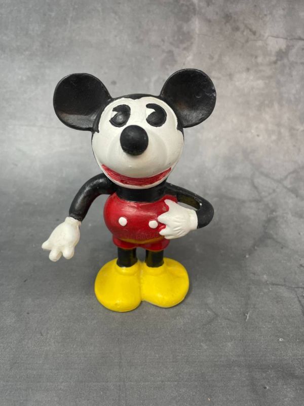 【送料無料】 1930年代 ディズニー Disney ミッキーマウス MICKEY MOUSE ビスクドール Made in Japan ヴィンテージ E0053