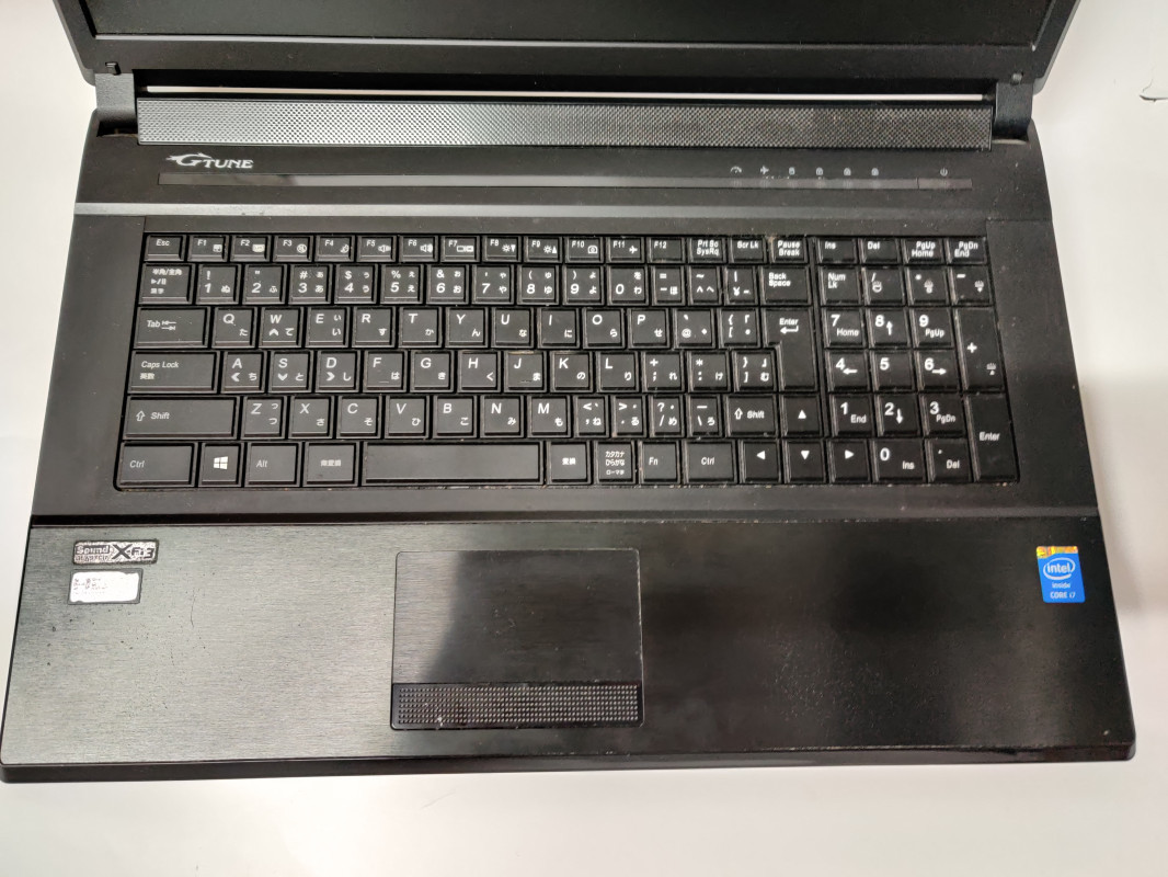 マウスコンピュータ P170SM-A NEXTGEAR-NOTE i990SA1-W7 / Core マウスコンピュータ P170SM-A NEXTGEAR-NOTE i990SA1-W7 / Core
