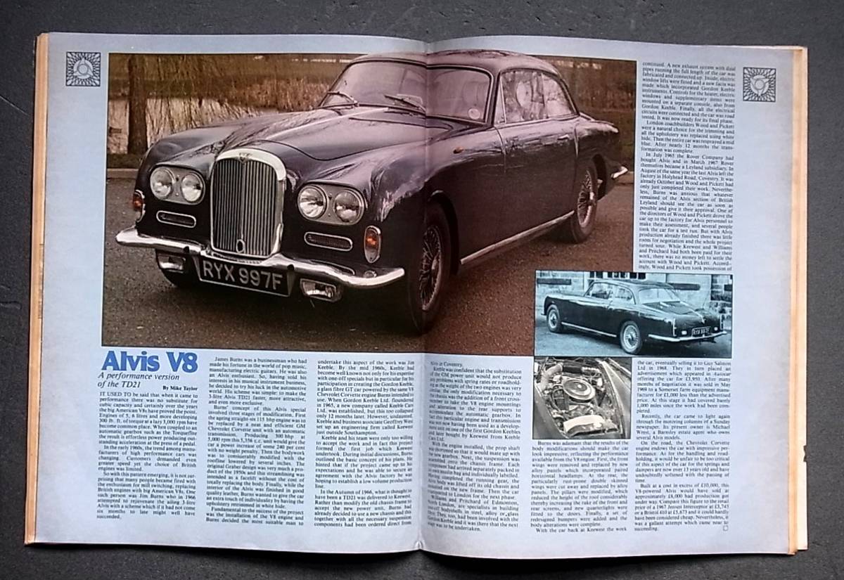 英国　車雑誌　オートカー　ＡＵＴＯＣＡＲ　１９８０年　４３６０号　アウディ２００　　　　_画像9