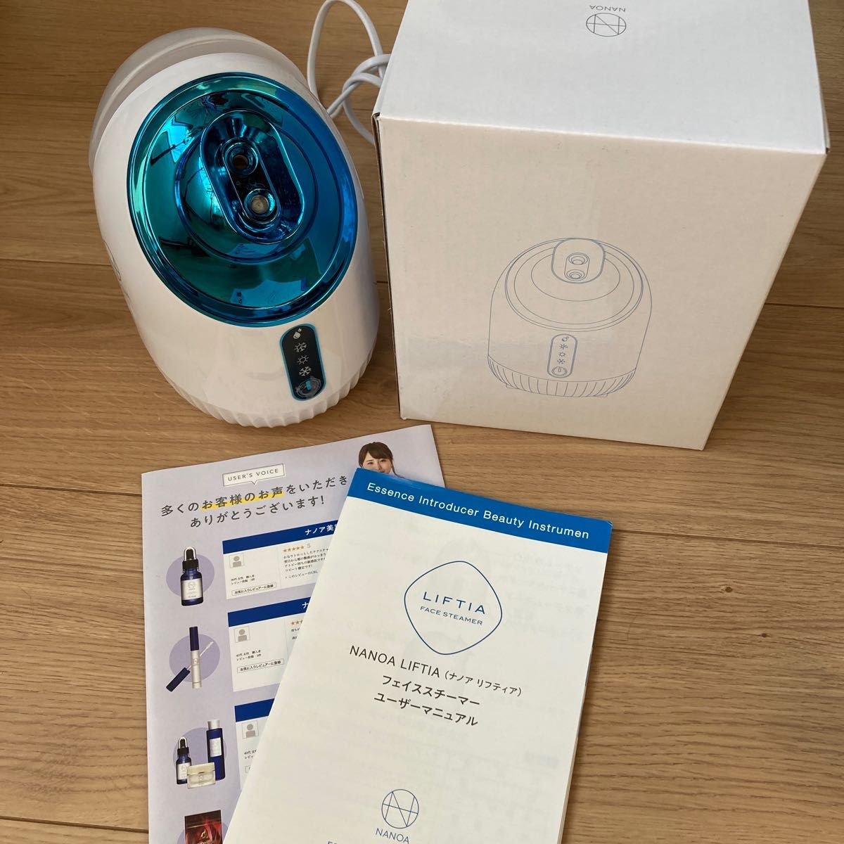 ナノア NANOA フェイススチーマー スチーマー 加湿器 保湿 ナノア NANOA フェイススチーマー スチーマー 加湿器 保湿