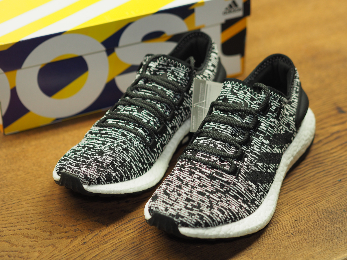 ＊値引き＊ adidas PureBoost ”MONOTONE” 27.5センチ モノトーン ピュアブースト_画像3