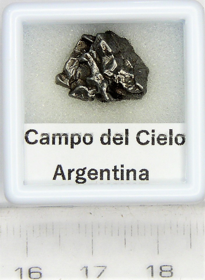 隕石 鉄隕石 カンポデルシエロ 資料付（Ｃ）の画像2