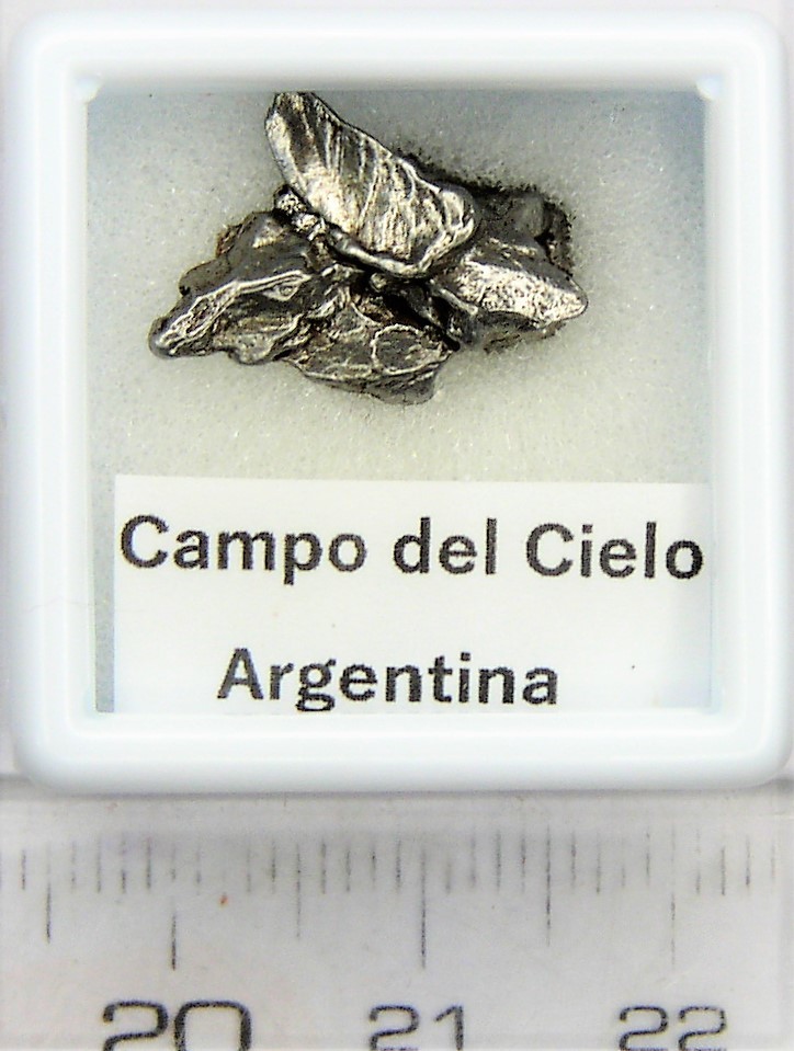 隕石 鉄隕石 カンポデルシエロ 資料付（Ｈ）の画像2