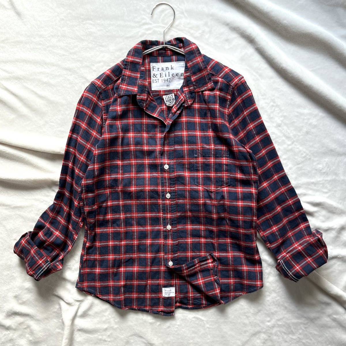Frank&Eileen フランクアンドアイリーン BARRY チェック XS チェック