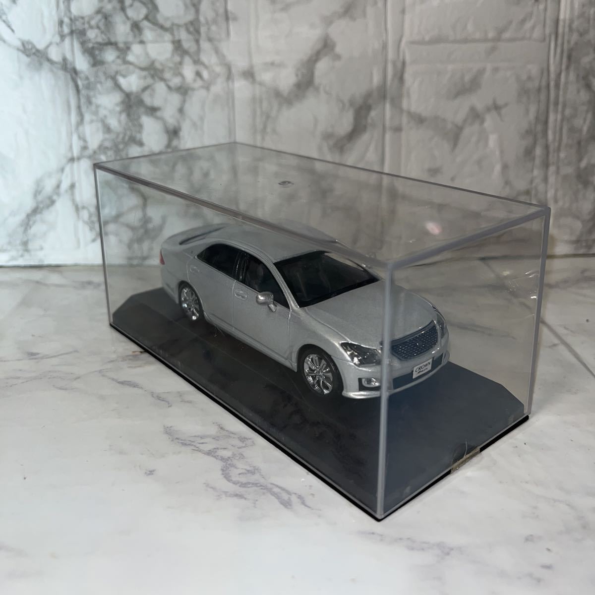 京商 Jコレクション 1/43 トヨタクラウンアスリート 2008 シルバーメタリック TOYOTA CROWN ATHLITE J-COLLECTION ミニカー カラーサンプル_画像5