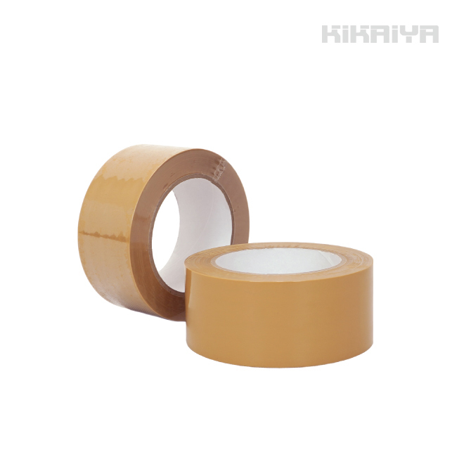 驚きの値段】 OPPテープ 粘着テープ 茶色 クラフト色 段ボール 梱包 包装 テープ 50mm×100M 36巻セット KIKAIYA 