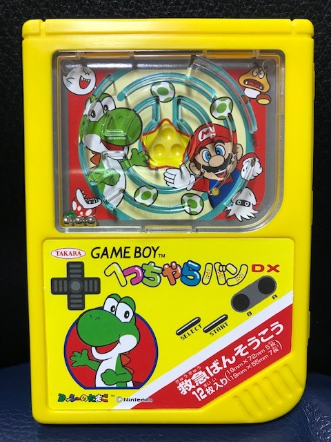  that time thing 1991 year Takara made in Japan nintendo GAME BOY..... van DXyosi-. Tama .yosi-& Mario specification dead stock Showa Retro rare 