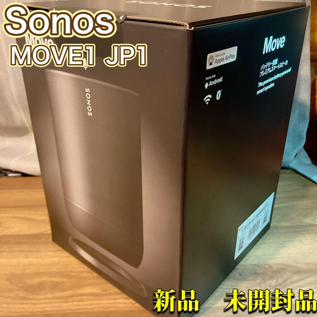 alene spor Årvågenhed ヤフオク! - 【新品 未開封品】Sonos ソノス MOVE1JP1 B...