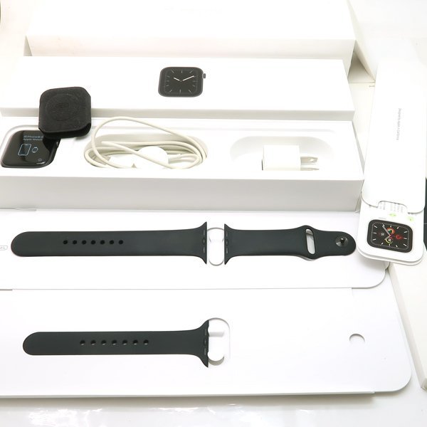 [1 иен ~]Apple Watch Series 5 GPS модель 44mm MWVF2J/A A2093 коробка * код * ремень есть * стоимость доставки 600 иен ~*~6/4( день ) ломбард -8294